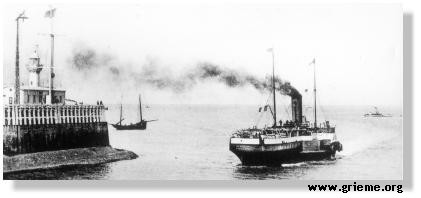 L'AU REVOIR quitte le port de BOULOGNE