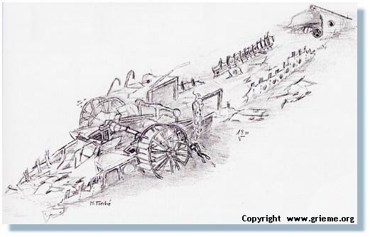 L'AU REVOIR croqué par Michel TORCHE du G.R.I.E.M.E.