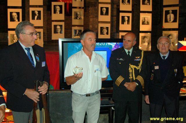 Le GRIEME remet l'objet