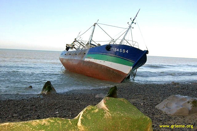 Le navire blessé