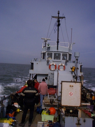 Le GRIEME s'affaire sur le SULTAN VENTURER