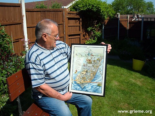 Joe présente le certificat de passage de