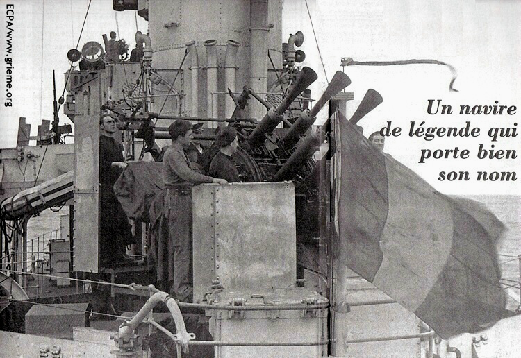 La Combattante un navire qui porte bien son nom