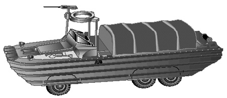 Caractéristiques du DUKW