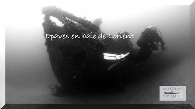 Epaves en baie de Lorient