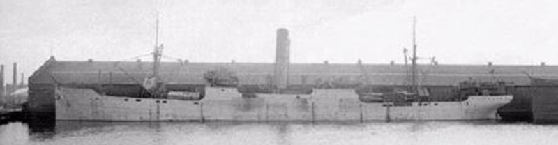 Historian à quai à Liverpool