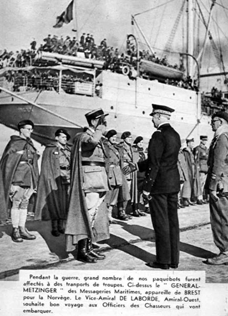 Légion embarque à Brest