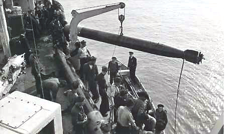 Travail à bord de LA COMBATTANTE