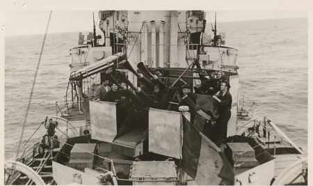 Entrainement sur LA COMBATTANTE