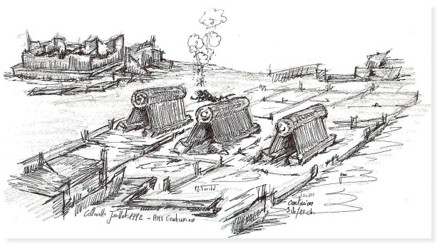 Vestiges du H.M.S. CENTURION