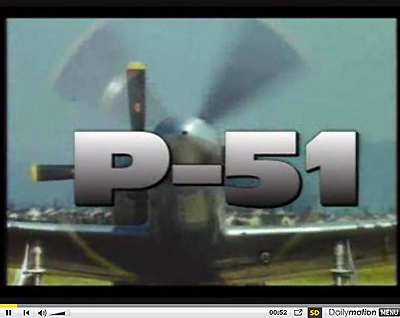 Le Mustang P51 avec Daily Motion