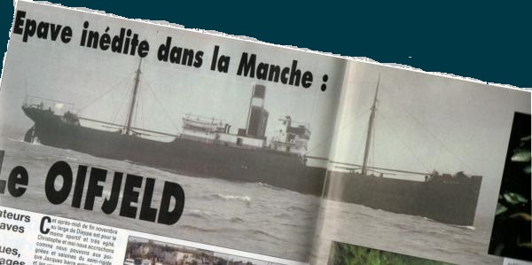 L’épave de l’<strong><em>OIFJELD</em></strong>