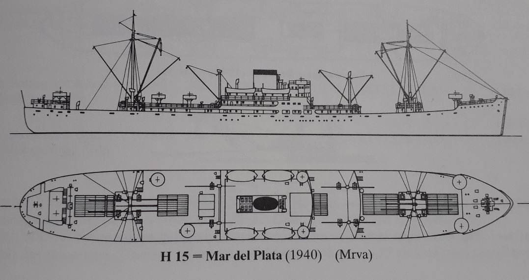 Le transport H15 de la Kriegsmarine