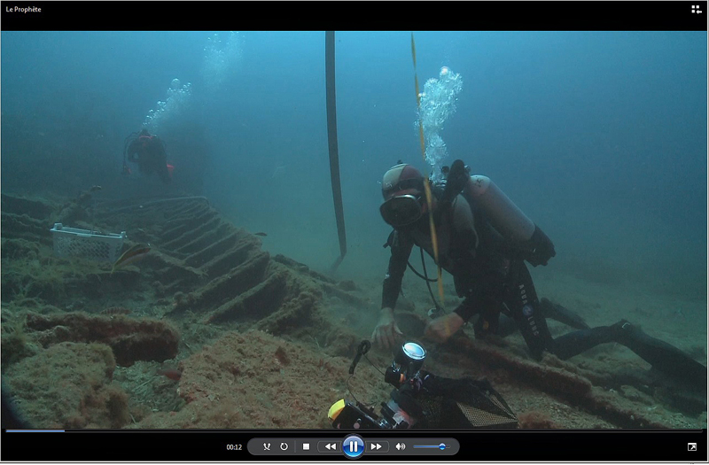 Plongée sur le Prophete avec Pascal LORENT