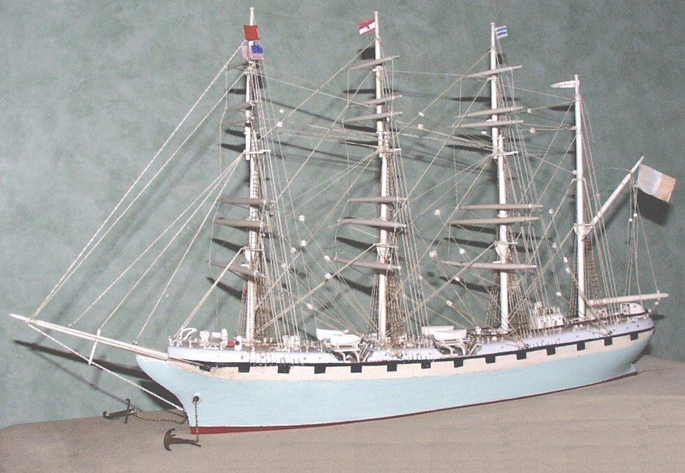 L'œuvre d'André CABOT qui navigua sur le QUEVILLY