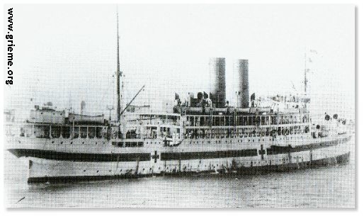 Le Salta transformé en navire hôpital