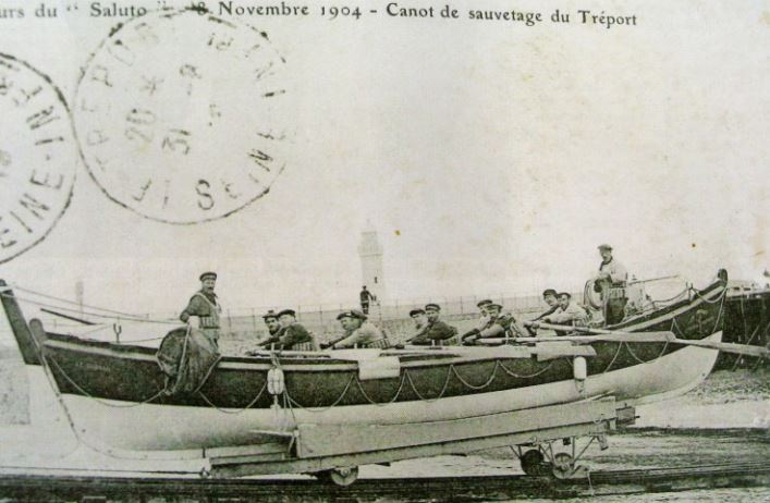 le canot de sauvetage du Tréport