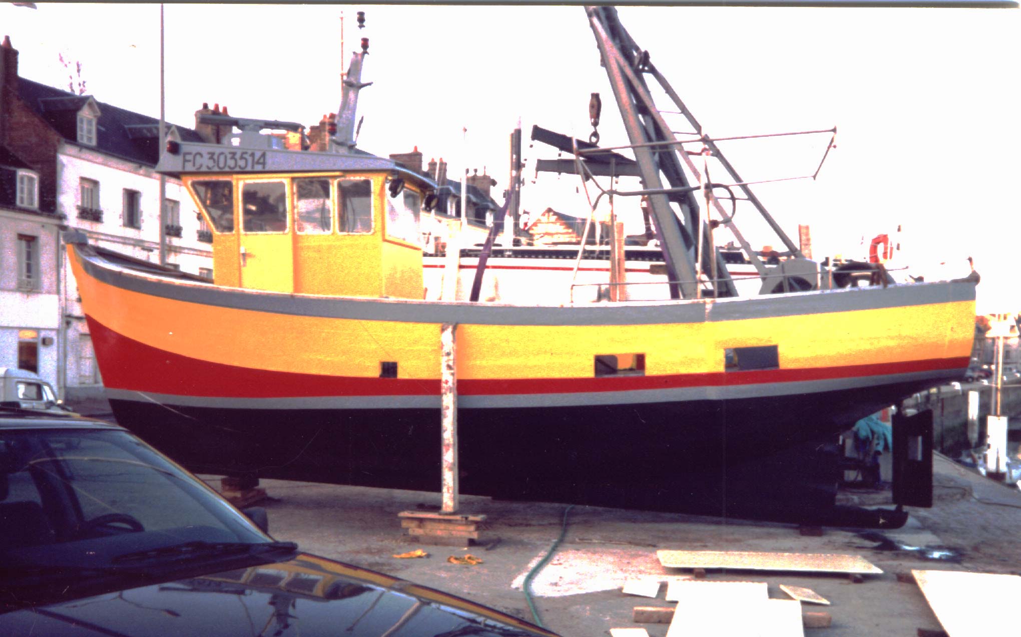 SANTE BONHEUR sur le quai, lors de son entretien annuel