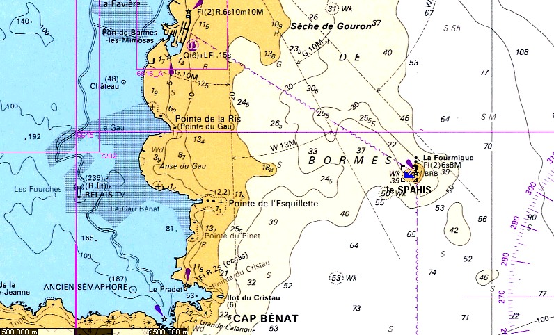 Localisation du Spahis