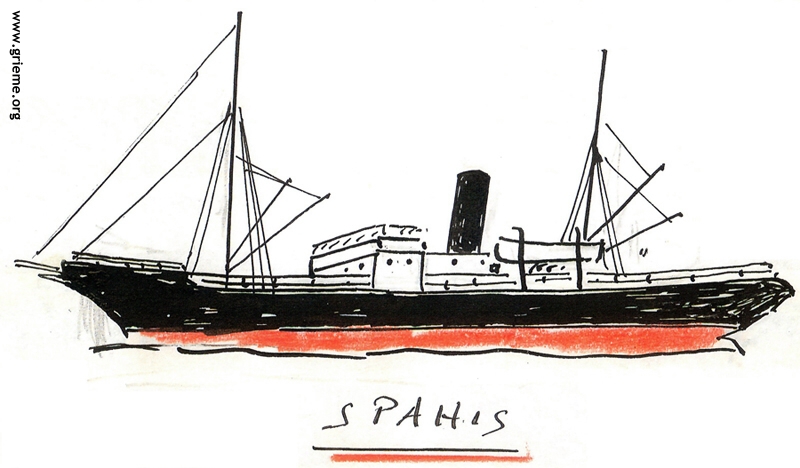 Le Spahis vu par un shiplover