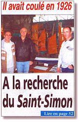 Le Saint-Simon coule en octobre 1926