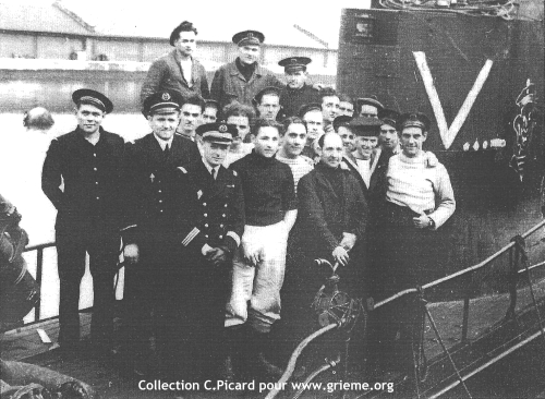 Le Rubis au retour de sa dixième patrouillle